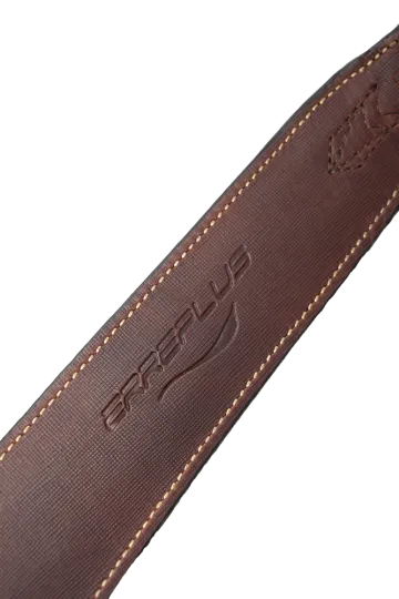 sangle_mono_etrier_cuir_ligne_dor_e_cacao_sur_mesure.webp